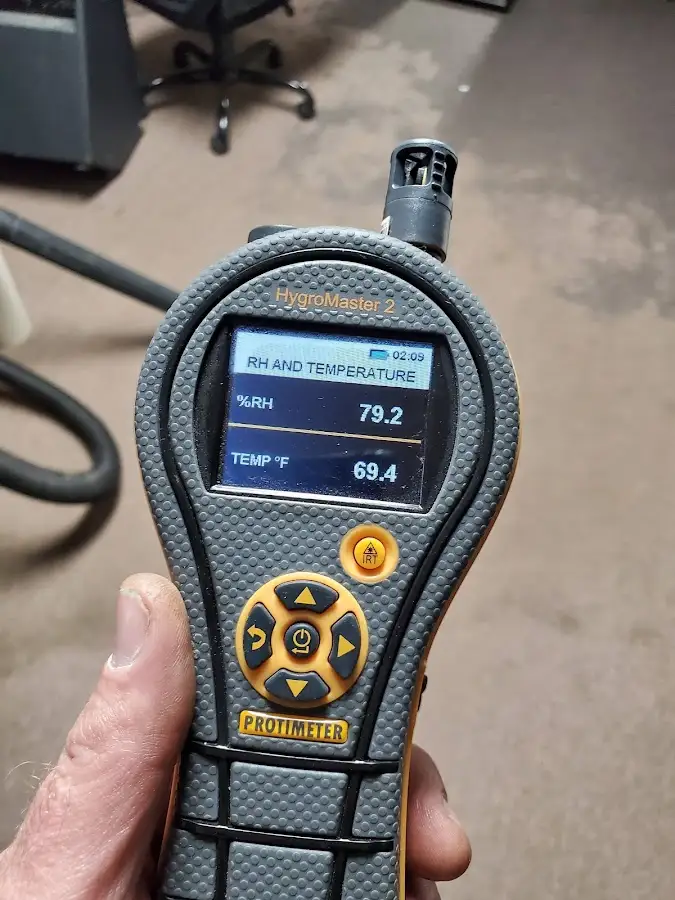 Moisture meter humidity assessment for Fire & Smoke Damage Restoration in Dripping Springs